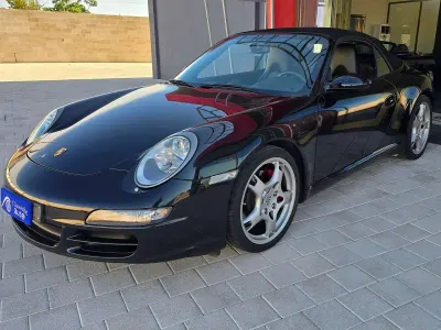 Usata Porsche 997 355 CV (261 kW) 2008 Nero Cabrio