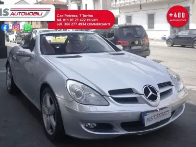 Usata Mercedes SLK200 Edition 163 CV (119 kW) 2005 Argento Cabrio