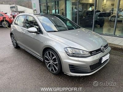 Usata VW Golf VII GTD 183 CV (134 kW) 2016 Grigio Berlina