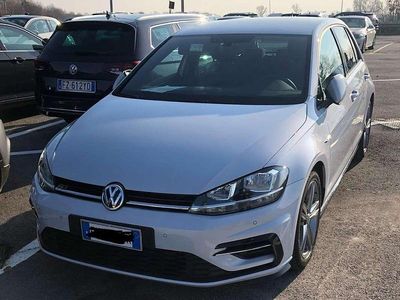 Usata VW Golf VII Sportline 116 CV (85 kW) 2018 Bianco Berlina