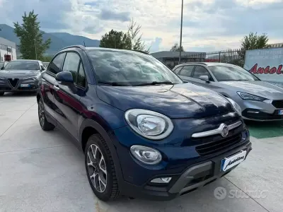 Usata Fiat 500X Cross 140 CV (102 kW) 2018 Blu SUV