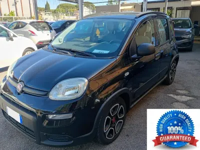 Begagnad Fiat Panda Sport 69 HK (50 kW) 2021 Svart Halvkombi