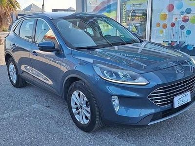 Usata Ford Kuga Titanium 150 CV (110 kW) 2021 Blu/azzurro SUV