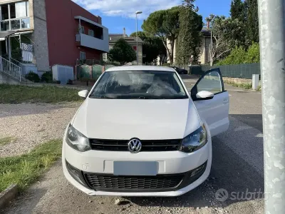 Usata VW Polo 90 CV (66 kW) 2011 Bianco Utilitaria