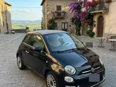 Usata Fiat 500C 85 CV (62 kW) 2015 Nero Cabrio