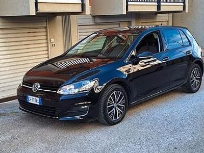 Usata VW Golf VII Allstar 150 CV (110 kW) 2017 Nero