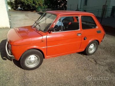 Usata Fiat 126 1970 Rosso Utilitaria