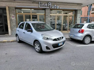 Occasion Nissan Micra Acenta 80 PK (58 kW) 2015 Grijs Hatchback