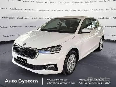 Usata Skoda Fabia Ambition 95 CV (69 kW) 2023 Bianco Utilitaria