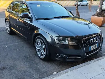 Usata Audi A3 Ambition 140 CV (102 kW) 2009 Nero Utilitaria