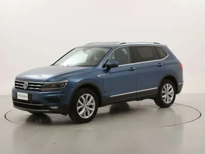 Usata VW Tiguan Allspace Advance 150 CV (110 kW) 2021 Blu SUV