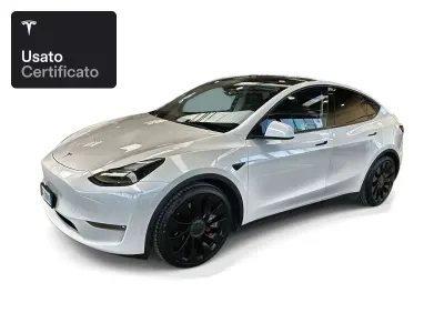 Usata Tesla Model Y Performance 392 kW (533 CV) 2022 Pearl white multicoat SUV