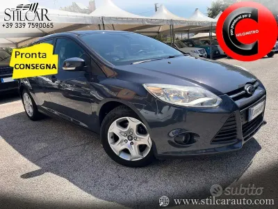 Usata Ford Focus Business Edition 115 CV (84 kW) 2014 Blu Station wagon