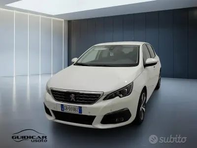 Usata Peugeot 308 Allure 131 CV (96 kW) 2020 Bianco Berlina