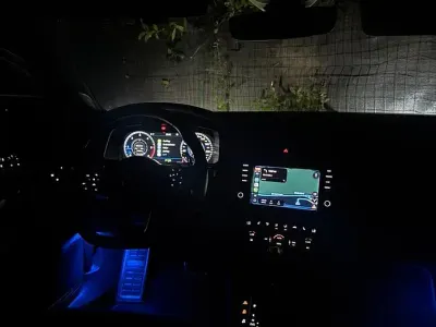 Usata VW Golf VII GTD 184 CV (135 kW) 2017 Nero Berlina