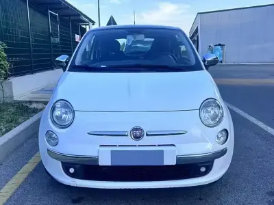 Usata Fiat 500 95 CV (69 kW) 2011 Bianco Berlina