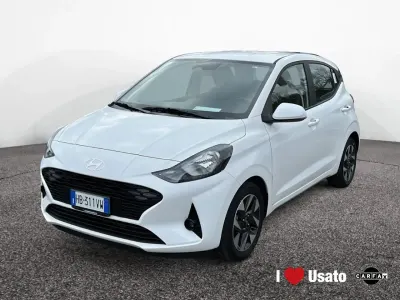 Nouvelle Hyundai i10 65 ch (47 kW) 2025 Blanc Citadine