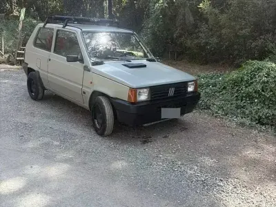 Usata Fiat Panda Young 54 CV (39 kW) 2003 Grigio Utilitaria