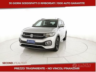 Usata VW T-Cross Sportline 95 CV (69 kW) 2022 Grigio SUV