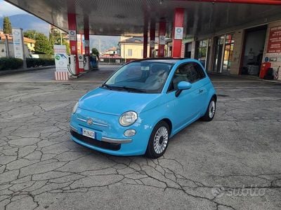 Usata Fiat 500 Lounge 69 CV (50 kW) 2012 Blu Berlina