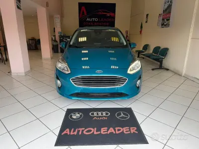 Usata Ford Fiesta Titanium 85 CV (62 kW) 2018 Blu Utilitaria