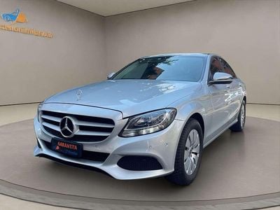 Usata Mercedes C200 136 CV (100 kW) 2016 Argento Berlina