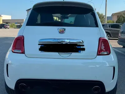 Usata Abarth 595 135 CV (99 kW) 2009 Bianco Utilitaria