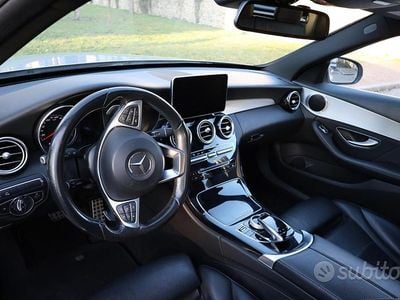 Usata Mercedes C220 AMG line 170 CV (125 kW) 2017 Grigio Station wagon