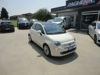 Usata Fiat 500 Lounge 69 CV (50 kW) 2019 Bianco Utilitaria