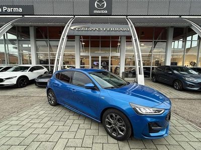 Usata Ford Focus ST-Line 125 CV (91 kW) 2022 Blu/azzurro Berlina