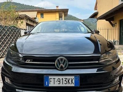 Usata VW Polo R-line 95 CV (69 kW) 2018 Nero Berlina