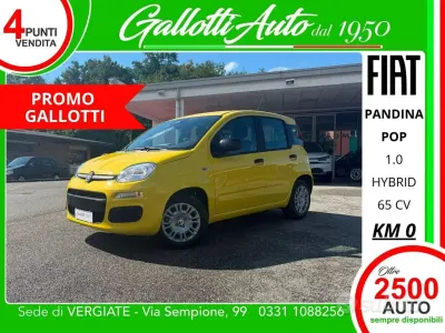 Nuova Fiat Panda Pop 65 CV (47 kW) 2026 Giallo positano (509) Utilitaria