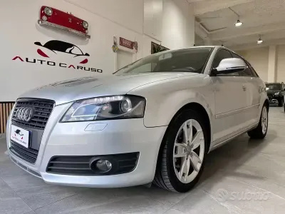 Usata Audi A3 Sportback Ambition 140 CV (102 kW) 2011 Grigio Utilitaria