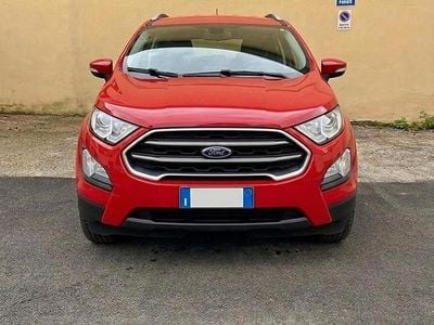 Usata Ford Ecosport Titanium 125 CV (91 kW) 2020 Rosso SUV
