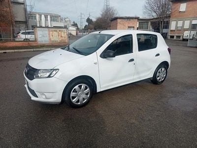 Usata Dacia Sandero Ambiance 75 CV (55 kW) 2014 Bianco Berlina