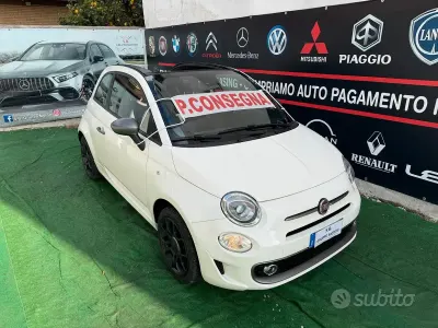 Begagnad Fiat 500C Sport 69 HK (50 kW) 2019 Vit Cab