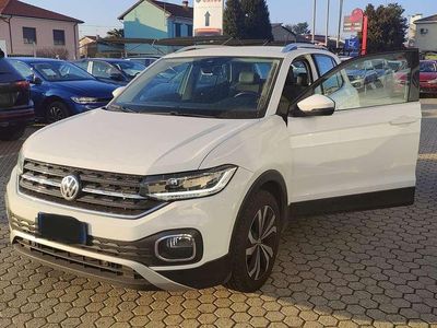 Usata VW T-Cross 95 CV (69 kW) 2019 Bianco SUV
