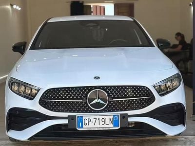 Usata Mercedes A200 AMG Line Premium 149 CV (109 kW) 2023 Bianco Berlina