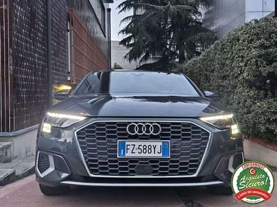 Usata Audi A3 e-tron S-Line 150 CV (110 kW) 2020 Grigio Utilitaria