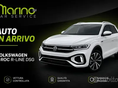 Usata VW T-Roc R-line 150 CV (110 kW) 2023 Bianco SUV