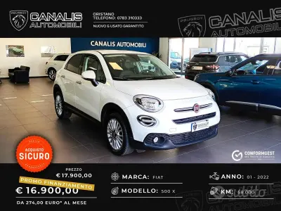 Usata Fiat 500X Connect 95 CV (69 kW) 2022 Bianco SUV