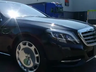 Usata Mercedes S500 455 CV (334 kW) 2015 Nero Berlina
