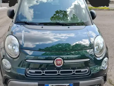 Usata Fiat 500L 95 CV (69 kW) 2019 Verde Monovolume