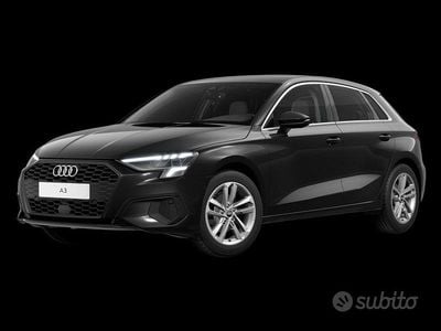 Usata Audi A3 150 CV (110 kW) 2023 Nero Berlina
