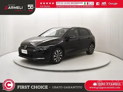 Usata VW Golf VII Edition 150 CV (110 kW) 2021 Nero Utilitaria