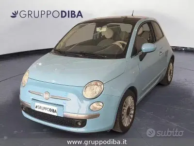 Usata Fiat 500 Lounge 86 CV (63 kW) 2011 Blu Berlina