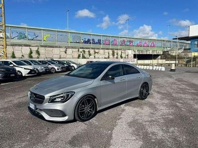 Usata Mercedes CLA200 AMG line 136 CV (100 kW) 2017 Argento Berlina
