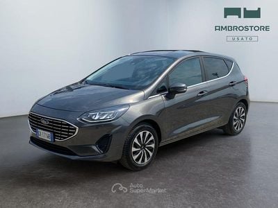 Usata Ford Fiesta Titanium 75 CV (55 kW) 2022 Grigio Utilitaria