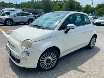 Usata Fiat 500 Lounge 95 CV (69 kW) 2012 Bianco Berlina