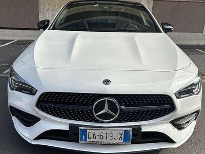 Usata Mercedes CLA200 Premium 150 CV (110 kW) 2020 Bianco Coupé